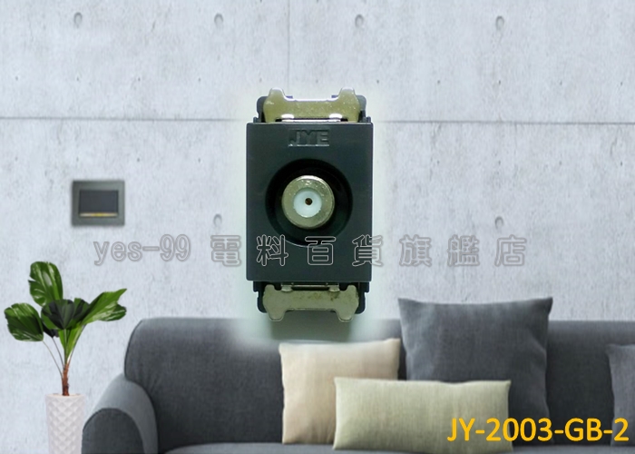 摩登電視插座(中繼用) JY-2003-GB-2