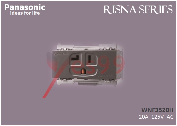 Yes99國際RISNA插座- WNF3520H