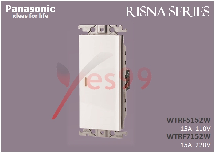 Yes99國際牌RISNA系列開關插座 WTRF5152W、WTRF7152W
